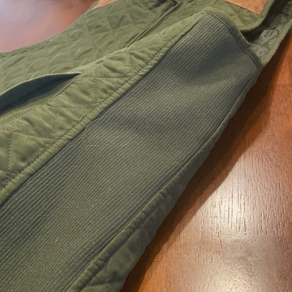 NWOT Chaps Military Green Vest - Picture 8 of 12